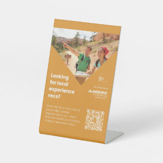 Neon Lounge Stand Sockelschild