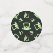 Neon Lucky Hats Konfetti (Klein Vorderseite)