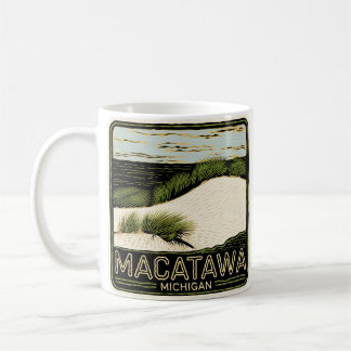 Neon Macatawa Michigan Kaffeetasse