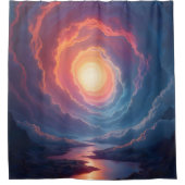 Neon Maelstrom -  Duschvorhang (Vorderseite)