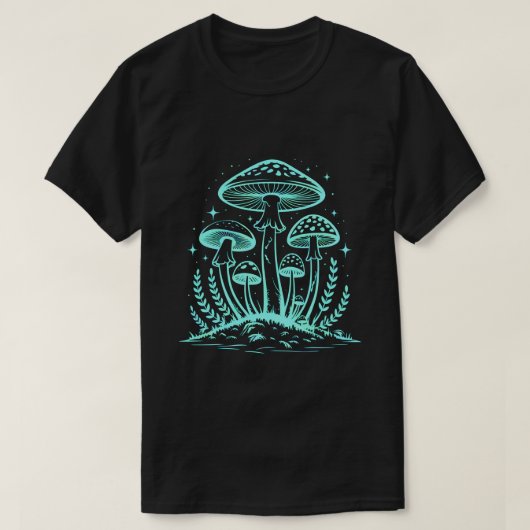Neon Magic Mushrooms T-Shirt (Design vorne)