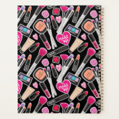 Neon Makeup Muster Planer (Rückseite)