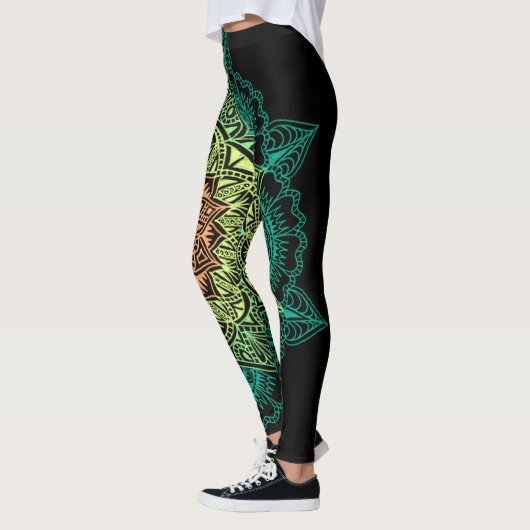 Neon Mandala Leggings (Links)