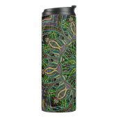 Neon Mandala Pattern Thermosbecher (Nach links gedreht)