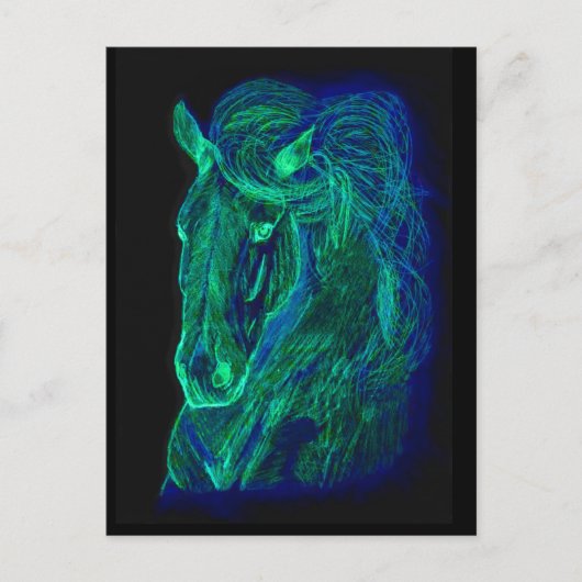 Neon Mane Postkarten (Vorderseite)
