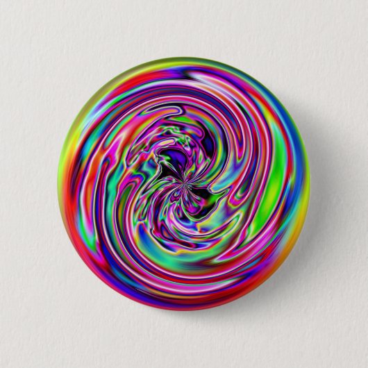 Neon Marble Button (Vorderseite)