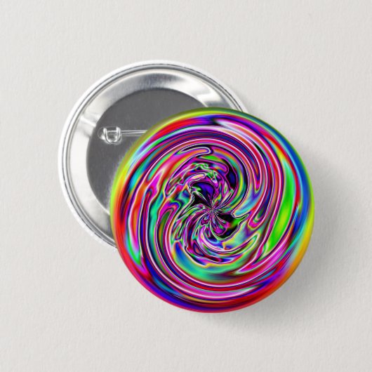 Neon Marble Button (Vorne & Hinten)