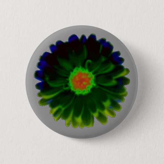Neon Marigold Button (Vorderseite)