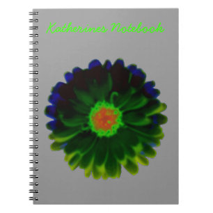 Neon Marigold - individualisierbares Notebook Notizblock