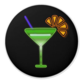 Neon Martini Keramikknauf