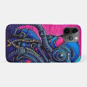 Neon Masked Wall Graffiti Abbildung Kunst Case-Mate iPhone Hülle (Rückseite (Horizontal))