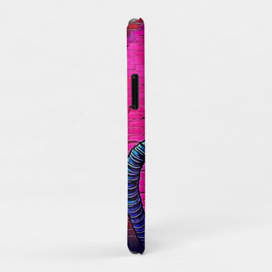 Neon Masked Wall Graffiti Abbildung Kunst Case-Mate iPhone Hülle (Hinten/Rechts)