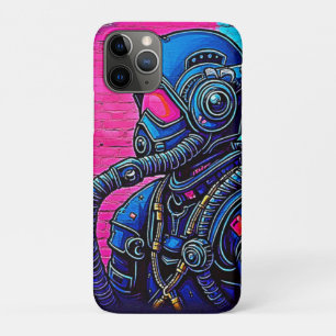Neon Masked Wall Graffiti Abbildung Kunst Case-Mate iPhone Hülle