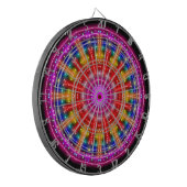 Neon Medallion Dartscheibe (Vorderseite Links)