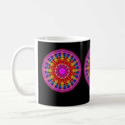 Neon Medallion Kaffeetasse (Links)