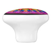 Neon Medallion Keramikknauf (Seitenansicht)