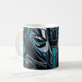 Neon-Metall-Muse Kaffeetasse