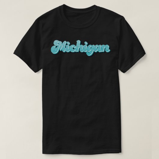 Neon Michigan T-Shirt (Design vorne)