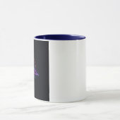 Neon Minimal Winter Aesthetic Design Tasse (Zentrum)