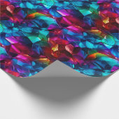Neon Mirage Geschenkpapier (Ecke)
