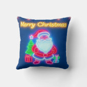 Neon Modern Christmas Holiday Collection Kissen (Rückseite)