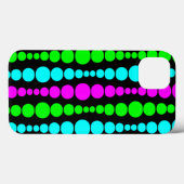 Neon Modern Rectangle Case-Mate iPhone Hülle (Rückseite (Horizontal))