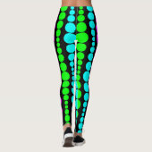 Neon Modern Rectangle Leggings (Rückseite)