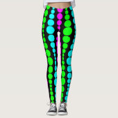 Neon Modern Rectangle Leggings (Vorderseite)