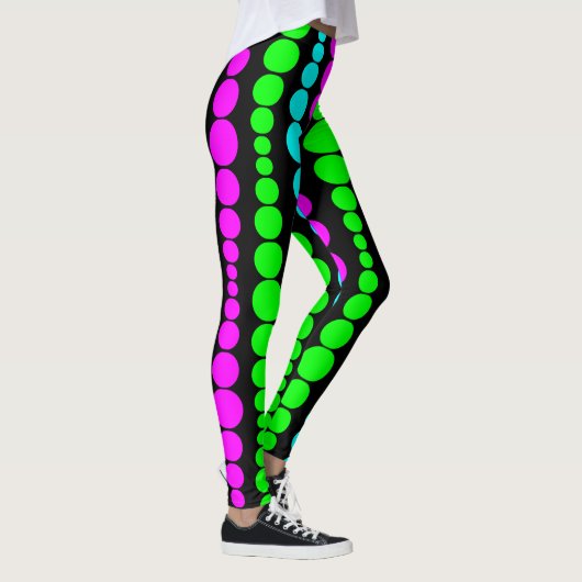 Neon Modern Rectangle Leggings (Rechts)