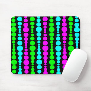 Neon Modern Rectangle Mousepad