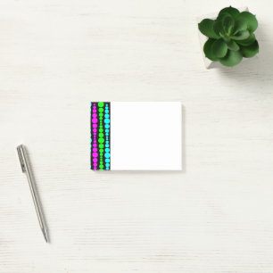 Neon Modern Rectangle Post-it Klebezettel