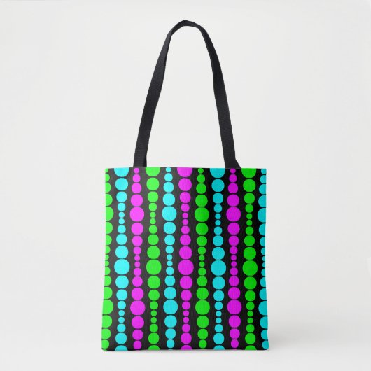 Neon Modern Rectangle Tasche (Vorderseite)