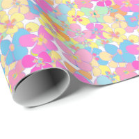 Neon Modern Retro Floral Pansy