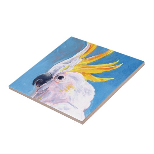 Neon Mohawk - Cockatoo Fliese (Seite)