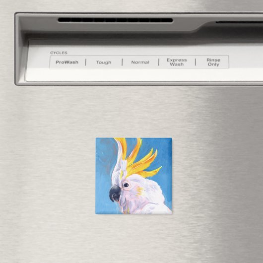 Neon Mohawk - Cockatoo Magnet (In Situ (Geschirrspüler))