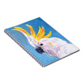 Neon Mohawk - Cockatoo Notizblock (Rechte Seite)