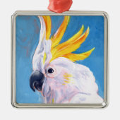 Neon Mohawk - Cockatoo Ornament Aus Metall (Vorne)