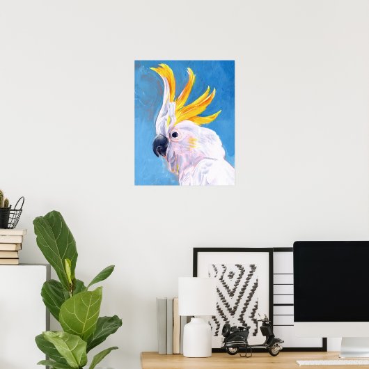 Neon Mohawk - Cockatoo Poster (Heimbüro)