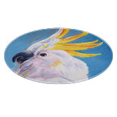 Neon Mohawk - Cockatoo Schneidebrett (Ecke)