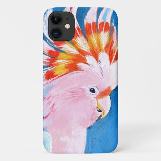 Neon Mohawk - Pink Cockatoo Case-Mate iPhone Hülle (Rückseite)