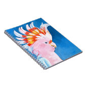 Neon Mohawk - Pink Cockatoo Notizblock (Rechte Seite)