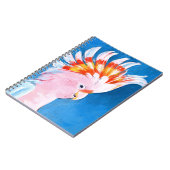 Neon Mohawk - Pink Cockatoo Notizblock (Linke Seite)