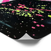 Neon Monroe Poster (Ecke)