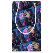 Neon Moon Painting by Alfred Fox Kleine Geschenktüte (Vorderseite)