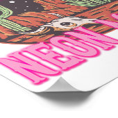 Neon Moon Poster (Ecke)