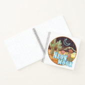 Neon Moon Retro Western Journal Notizblock (Innenseite)