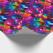 Neon Mosaic Magic Geschenkpapier (Ecke)