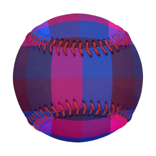 Neon-Mosaikfusion Baseball (Vorderseite)