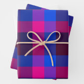 Neon-Mosaikfusion Geschenkpapier Set (Beispiel)
