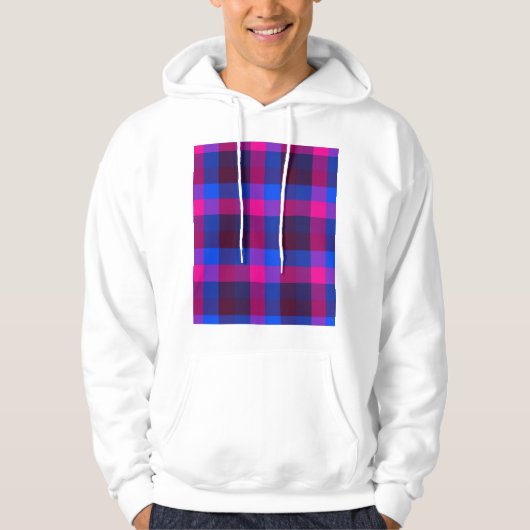 Neon-Mosaikfusion  Hoodie (Vorderseite)